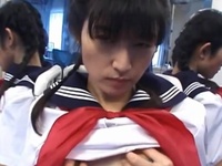 Teenage Kazuha Likes Masturbating At School