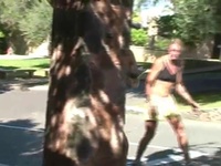 Smut Blonde Rookie Plays Her Beaver While Inside Public