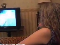Nice White Haired Girl Susan Has Undressed And Touches Her Creamed Cunny