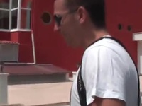 Crazy Blonde Chick Has Banged Outside Inside Turkey