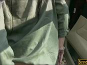 Small Tits Teen Eveline Dellai Fucked In The Backseat