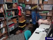 Teen Shoplifter Alina West Pussy Ripped By Horny LP Officer