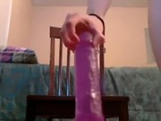 Dildo Masturbation With View On My Ass