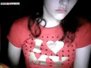 Red Shirted Beauty Cam Show
